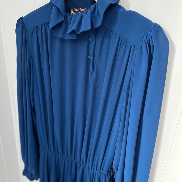 𝅺woman’s Linda Lundstrom Floor Length Flowy Dress - Picture 1 of 12